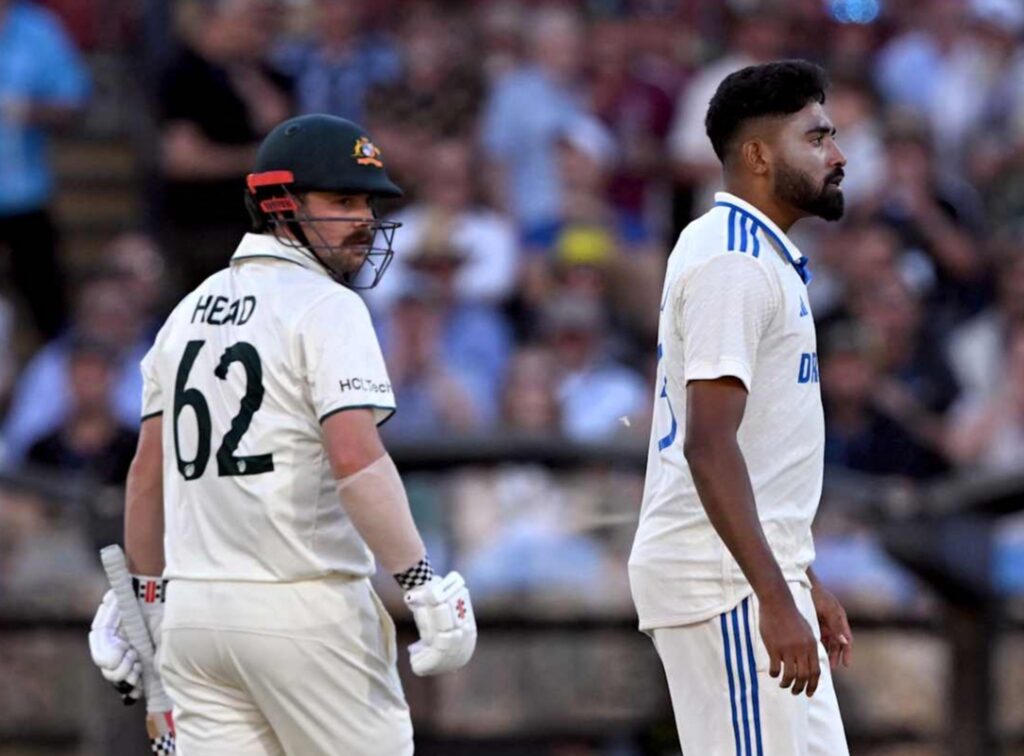 భారత పేసర్ సిరాజ్, ఆసీస్ బ్యాటర్ ట్రావిస్ హెడ్ పై ఐసీసీ చర్యలు