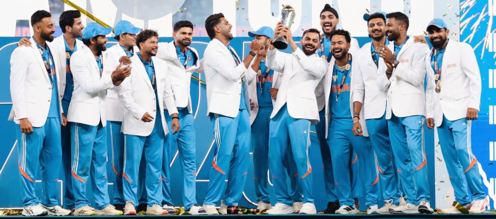 ఛాంపియన్స్ ట్రోఫీ 2025 విజేత భారత్: ఫైనల్ లో న్యూజిలాండ్ పై ఘనవిజయం